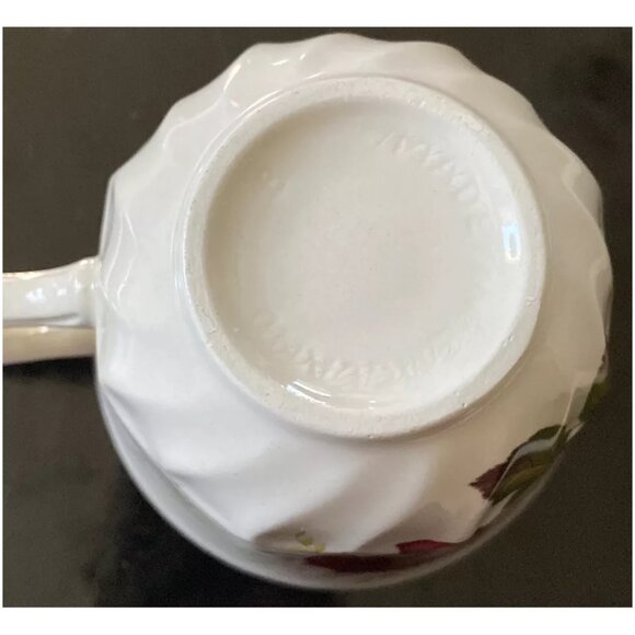 Ridgway Ironstone Anniversary Rose Tea Cup and Saucer - Picture 4 of 7